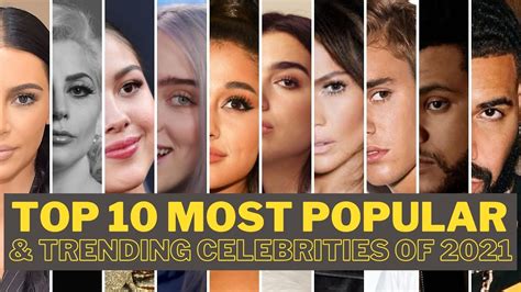 hottest celebrity in the world|The Biggest Celebrities of 2021 .